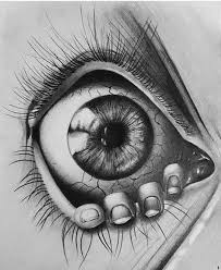 Pin By Sthephany Nino On Tattoo In 2020 Eyeball Art Cool Art Drawings Dark Art Drawings