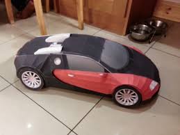 Bugatti Veyron Diy Papercraft Model Built By Patrick Dorney Of Ireland Get And Build Yours At Visualspicer Com Store Bugatti Veyron Veyron Bugatti