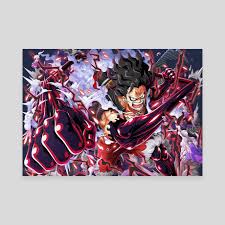 Luffy 1080p, 2k, 4k, 5k hd wallpapers free download, these wallpapers are free download for pc, laptop, iphone, android phone and ipad desktop Luffy Gear 4 Snakeman One Piece An Art Canvas By One Piece World Inprnt