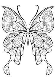 Be it preschool, junior high, or middle school. Butterflies To Color For Kids Butterflies Kids Coloring Pages