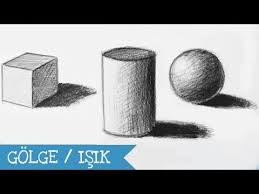 Cizim Ders 3 Golge Isik Alistirmalari Youtube Cizim Temel Sanat Cizimler