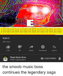 Sheet music boss • 1,5 млн просмотров. Rush E 45k Views 52k 48 Share Download Add To Smbsheet Music Boss 423k Subscribers Subscribed Music Meme On Me Me