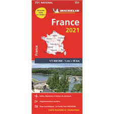 Carte routière carte de france detaillee. France 2021 Echelle 1 1 000 000 Broche Collectif Michelin Achat Livre Fnac