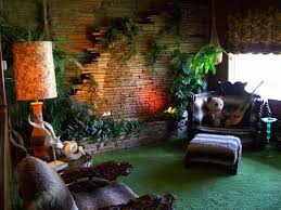 Elvis Jungle Room Jungle Room Safari Nursery Walls Tiki Room