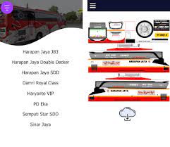 Ini merupakan type bus tingkat 2 atau double decker, bus yang paling mewah kalau menurut admin. Livery Bussid Harapan Jaya Apk Download For Android Latest Version 1 0 Com Pandoralivery Harapanjaya