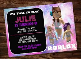 Girl Roblox Birthday Party Invitation Read Description By Jenniferlee87 On Etsy Dia De Muertos Fiesta Decoracion De Oficina En Casa