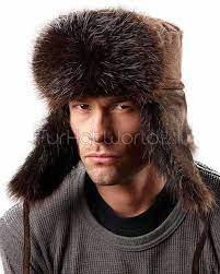 The Beaver Russian Trooper Hat For Men Fur Hat Men Trooper Hat Hat For Man