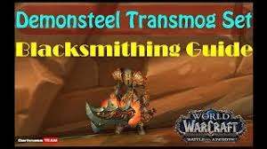 demonsteel greaves item world of warcraft