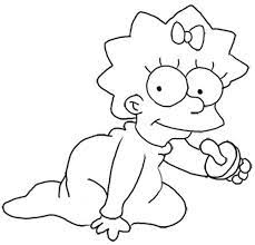 O palhaço krusty dos simpsons. 67 Desenhos De Os Simpsons Para Pintar Colorir