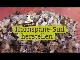Dungen Mit Hornspane Sud Youtube Horner Pflanzen Garten