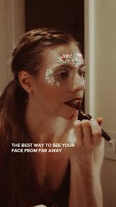 Makeup to see your face from really away 🤡😂⁠, ⁠, This is not a makeup  tutorial, ok—I’m just showing you what I do for super quick, easy stage  makeup because nobody has time for a bunch of makeup fuss ...