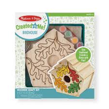This plan will build you a bright red church for your birds. Build Your Own Wooden Birdhouse Melissa Doug