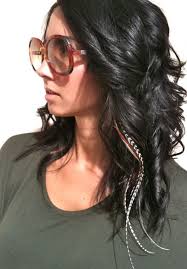 11feather cut on long beachy waves. Someone Please Show Me How To Make My Hair Behave Like This Feathered Hairstyles Feather Hair Extensions Feather Extensions