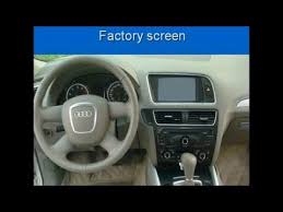Threaded mode | linear mode. How To Install Audi Q5 Navigation Gps Multimedia Head Unit Youtube