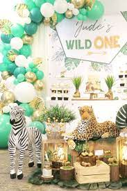 8 cute boy 1st birthday party themes — diy swank. Jungle Theme First Birthday Novocom Top