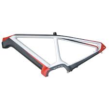 E004 full suspension ebike frame for bafang motor system; Bafang Mid Motor Carbon Fiber E Bike Frame Bfun