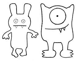 Download this adorable dog printable to delight your child. Ugly Dolls Coloring Pages Coloring Home