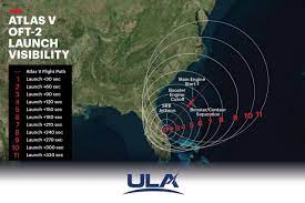 This sky map shows the u.s. Rocket Should Be Visible From Nc Coast After Friday Launch Coastal Review