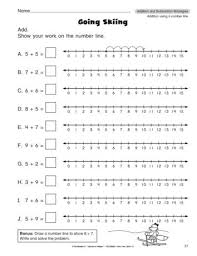 use this format to make my own number line worksheets for plus one minus one and 2 and 3 kindergarten math numbers number line math numbers