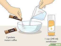 Here is a tutorial on how to dye your hair with coffee. 3 Ways To Cover Grey Hair With Coffee Wikihow