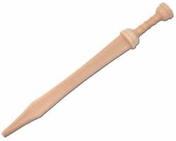 Romerschwert Titus Gladius Romer Legionar Schwert Holzschwert Ebay