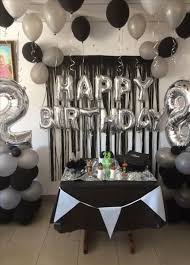Table Decoration Ideas For Birthday Party At Home Best Birthday Table Black 41 Ideas Birthday Party Decorations Birthday Party 21 21st Birthday Decorations