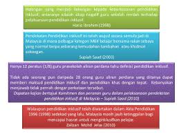 Peranan guru dalam pengembangan kurikulum. Presentation Pendidikan Inklusif Di Pendidikan Khas Masalah Pembelaja