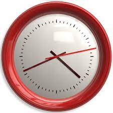 Wall Clock Png Image Wall Clock Clock Red Wall Clock
