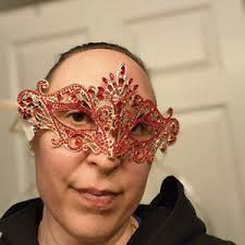 Máscara de mascarada de cristal de lujo, máscara roja con diamantes de  imitación, elegante máscara de fiesta, cumpleaños, Año Nuevo, teatro,  carnaval, boda, graduación, regalo