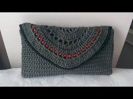 Parlak Makrome Ip Ile Clutch Orgu Canta Yapimi Tek Parca Clutchbag Orgucanta Sevildenorgucanta Youtube Canta Orgu Parmaksiz Eldivenler