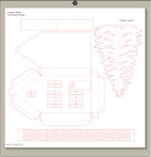 Ashbee Design Silhouette Projects 3d Ledge Village For Silhouette House Silhouette Christmas Crafts Silouette Cameo Projects