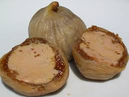 Tarte tatin aux figues fraîches caramélisées, accompagnée d'une tranche de foie gras poêlée. Recette Figues Farcies Au Foie Gras Facile