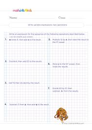 How many students were in each bus? Grade 6 Math Worksheets Pdf Sixth Grade Math Worksheets With Answers