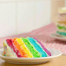 Easy 6 Layer Rainbow Cake Step By Step Recipe Rainbow Cake Cake Rainbow Birthday Cake