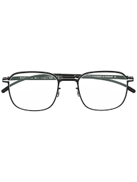See more ideas about celebrity sunglasses, wearing glasses, glasses. Mykita Matte Effect Square Frame Glasses Black Milanstyle Com