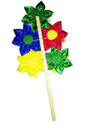 Lungime 40cm, florile 10cm diametru. Sorcova Colind Copii