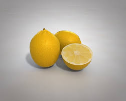 Lemon 3d Model On Cubebrush Co In 2020 3d Model Model Lemon Yellow