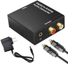 Get spdif cable at target™ today. Buy Rdn Digital To Analog Audio Converter Digital Spdif Optical To Analog Stereo Audio L R And 3 5mm Jack Converter Box With 3 3ft Toslink Cable For Dvd Online Shop Automotive On