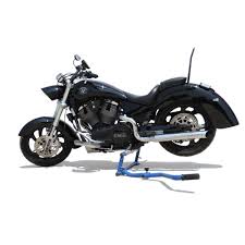 Orion motor tech scissor jack if you have some wood or even a milk crate, you can balance your motorcycle and do drivetrain. Advice In Using Motorcycle Lift Triumph Rat Motorcycle Forums