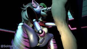 Five Nights At Freddy's Roxanne Wolf (fnaf) Animatronic Animated - Lewd .ninja