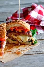Mozzarella Stuffed Burgers Simply Delicious Recipe Recipes Food Beef Recipes