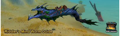 Unlock this item by beating challenge #18 (the host). Riddler S Mind Worm Guide To The Secret Mount Guides Wowhead