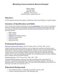 communication skills resume example - April.onthemarch.co