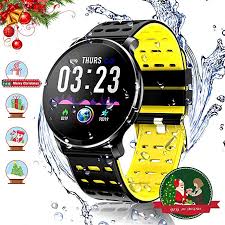 Canmixs Smart Watch With Heart Rate Monitor Ip67 Waterproof Sports Fitness Tracker Watches For Men Women Kids Fitness Watch Tracker Smart Watch Watches For Men