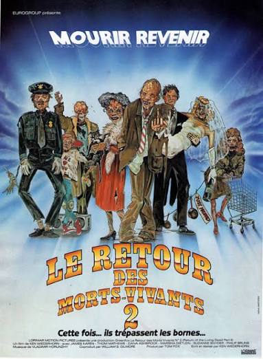 Return of the Living Dead Part II (1988) movie poster #2 - SciFi-Movies