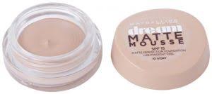 maybelline new york dream matte mousse perfection spf15 face foundation 0 60 oz 10 ivory