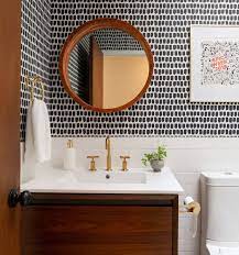 I'm sharing the full tour, with before and. Best Powder Room Tips For Function And Style Bathroom Wallpaper Modern Modern Powder Rooms Top Bathroom Design