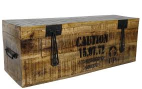 Set De 2 Malles De Rangement En Metal Noir Et Bois Decor Storage Decorative Boxes