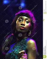 vocalist bridgette amofah group oi va voi editorial stock