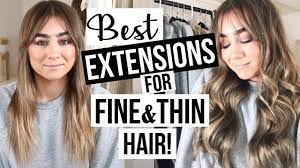 The tape wefts and thin and lightweight, leaving no damage. Best Extensions For Fine Thin Hair Youtube